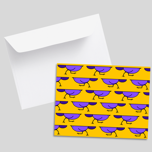 Colorful Pursuit Greeting Cards (Set of 10)